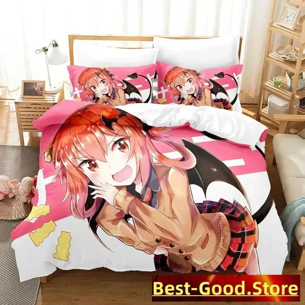Gabriel Dropout 3D Anime parure Printed Bed Set Duvet Cover Pillowcase Bedding Set Linen Sheet Quilt Cover Queen King Size