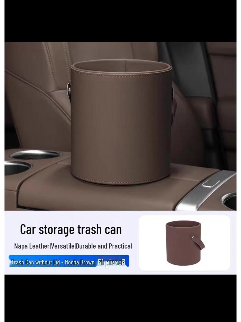 Compatible Car Trash Cans for Li Auto ONEL 6/7/8/9 - Multi-Functional Storage