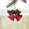 Hanging Christmas Bell Pendant Iron Art Christmas Tree Decorations  Home Decoration