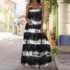 Women's Slip Dress Maxi Long Dress Geometric Tie Dyeing Print Stitching Print Dress Spring & Summer Leisure Vacation