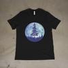 Moon Forest Pine Tree Shirt, Night Sky Nature Graphic Tee, Unisex