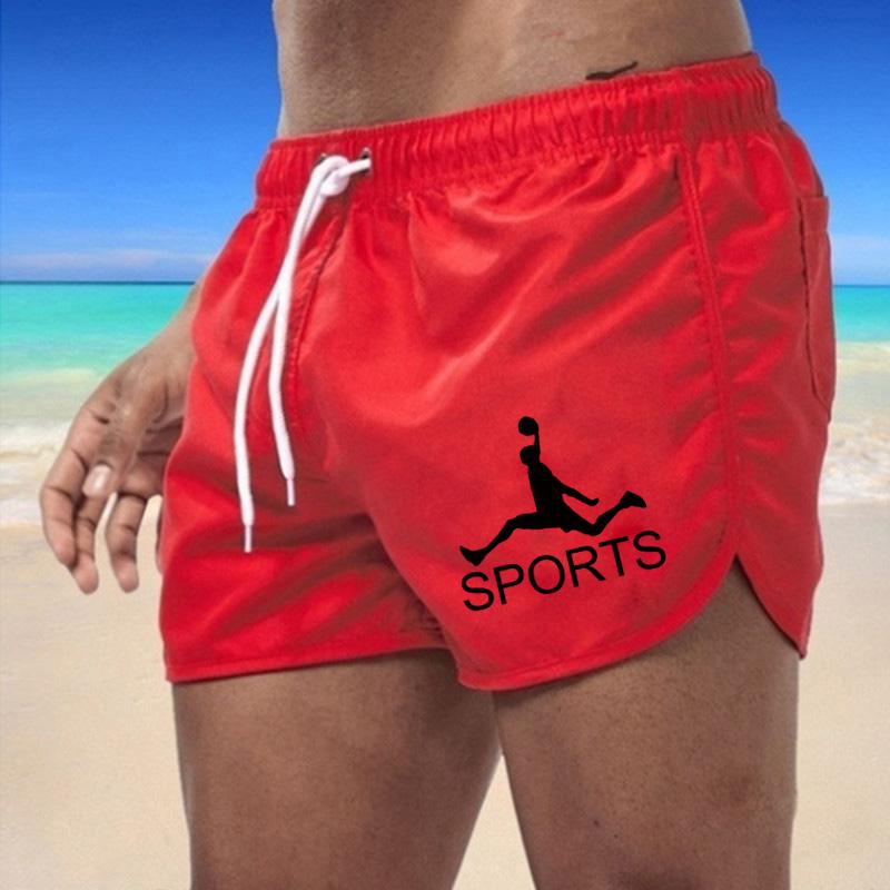 BBK-32 2025 Summer Men's Quick-Drying Swim Trunks Sports Pants Swimwear Beach Shorts Jogging Shorts