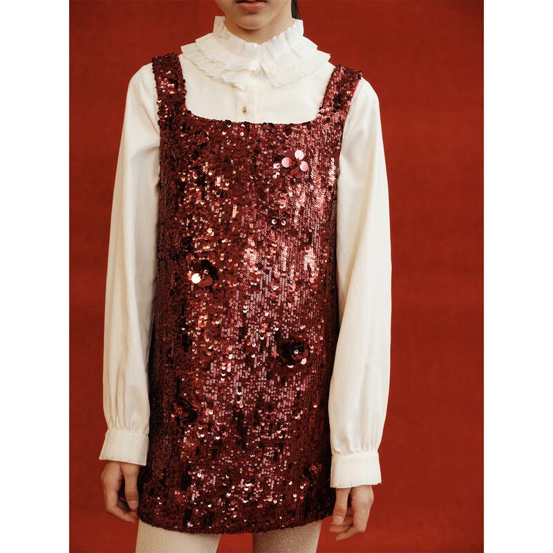 ELLE KIDS Girls' Sequin A-line Party Dress