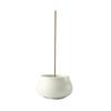 YourKit Incense Incense Incense Plate for Buddhist Stylish Holder, Burner, Altar, (Light Green)