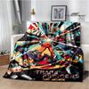 T-Transformers Cartoon Printed blankets picnic blanket Warm blankets Flannel Soft Cozy Blanket Home travel blanket Birthday Gift
