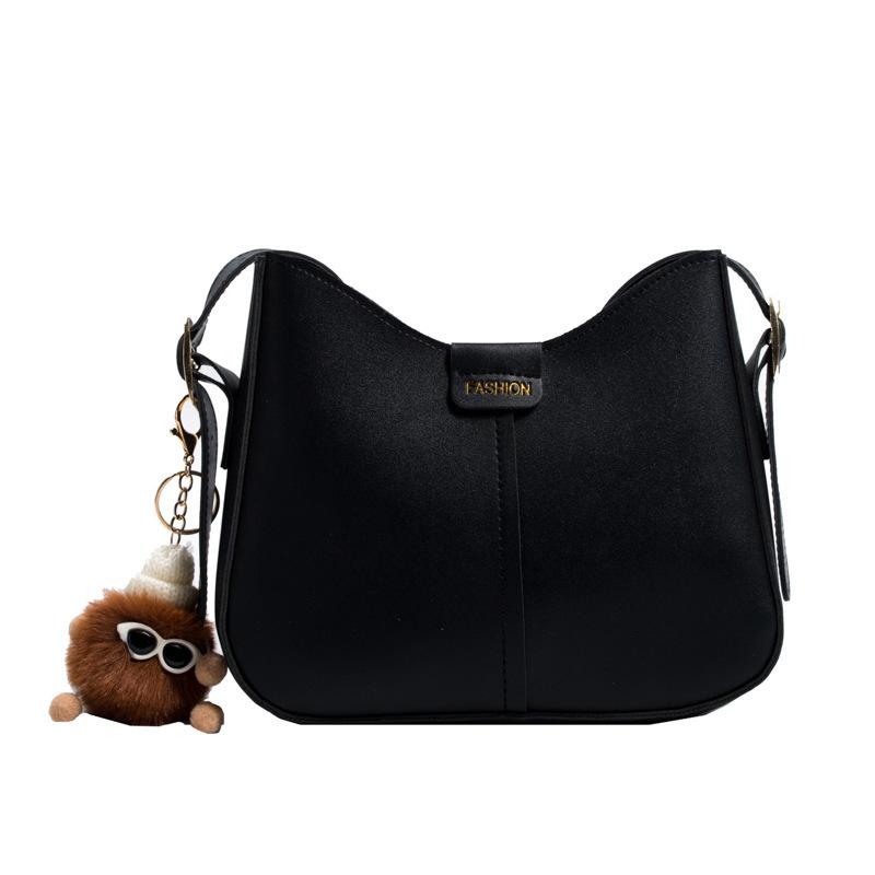 Bag 2025 New Internet Celebrity Simple Shoulder Messenger Bag Women's Foreign Style Niche Design Women's Bags Korean Version Texture Bags