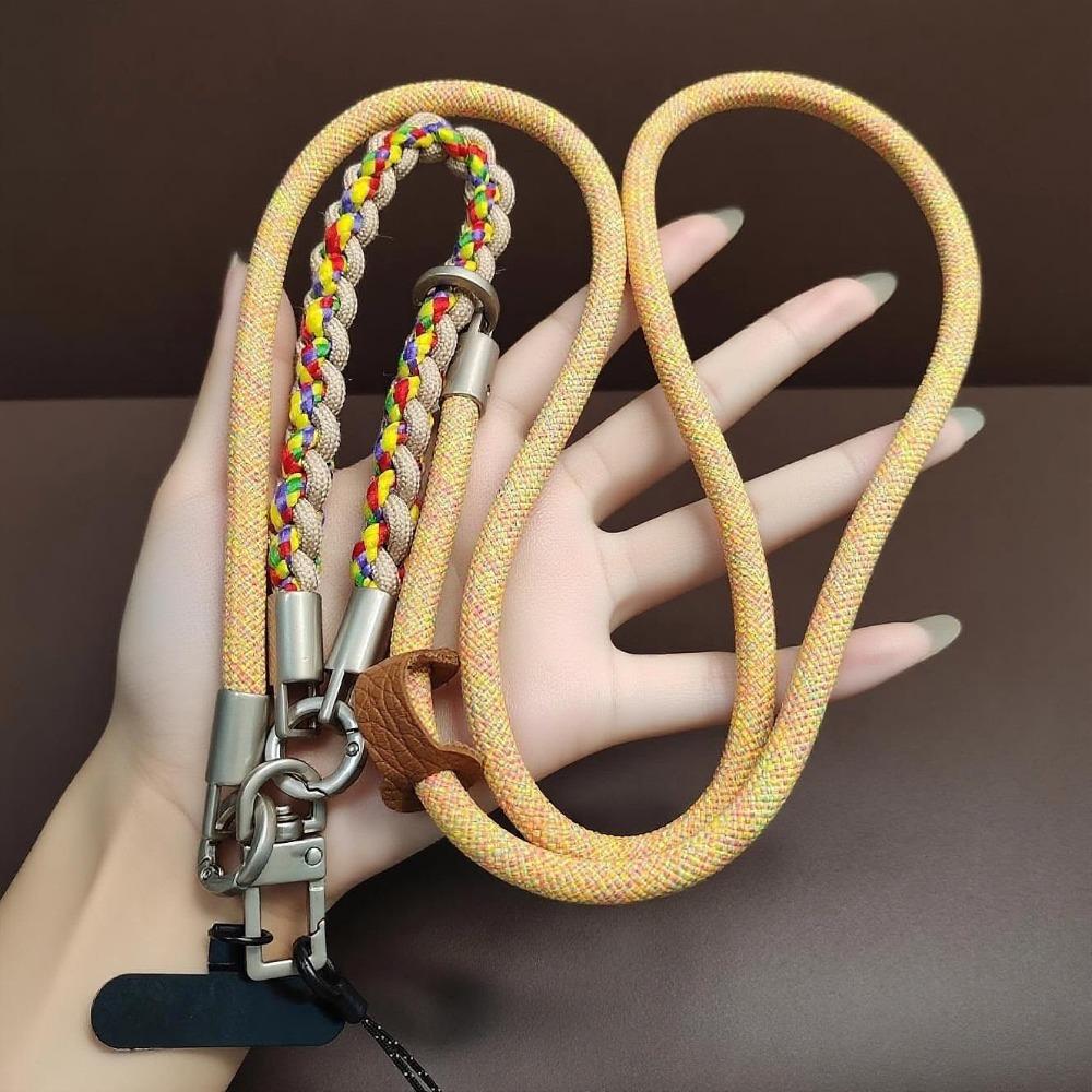 Crossbody Necklace Strap Phone Strap 3-in-1 Phone Hanging Rope Phone Lanyard Daily Use