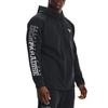 Under Armour Project Rock Fleece Hooded Training Jacket Men Black 1367032-001