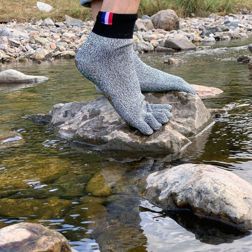 Soft Elastic Anti-Cut Socks Barefoot Protective Hiking Running Socks  Sportswear Accessories