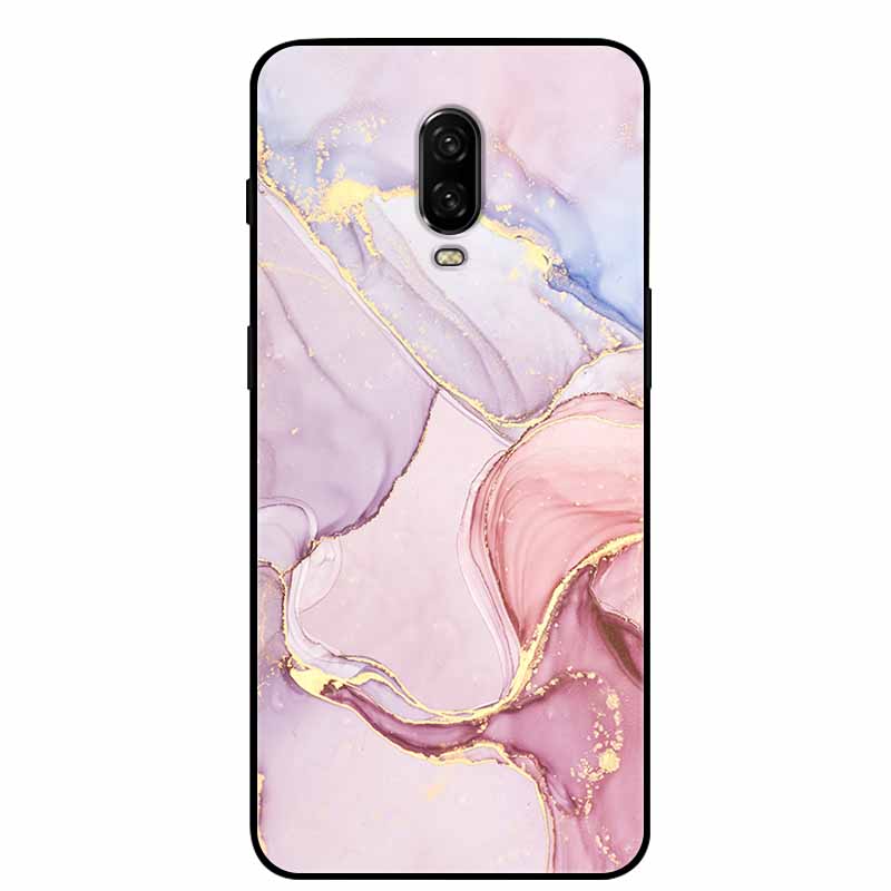 For Oneplus 6T Case Silicone Lovely TPU Soft Phone Cover for One Plus 6 6T Protective Back Shells oneplus6T Cute Cats Funda Capa