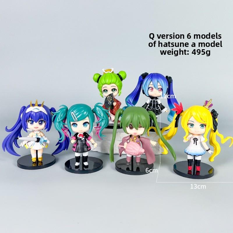 Hatsune Miku Pvc Figure Model With Assembly For Anime Collectors And Gift Enthusiasts Style 1