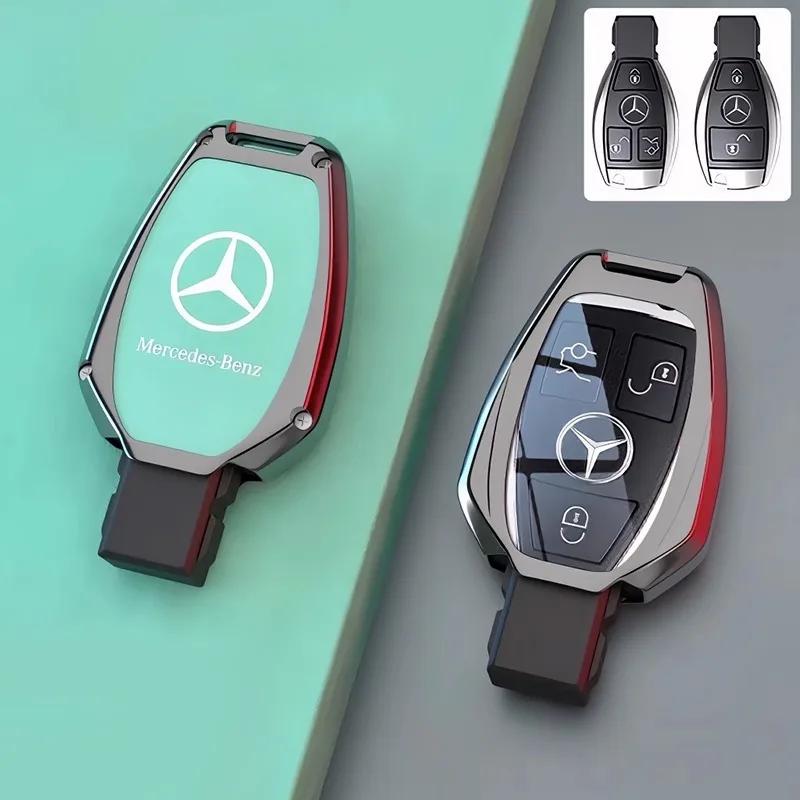 GLC GLB Zinková slitina Kryt pouzdra držáku klíče od auta Pro Mercedes Benz Třída A B C E GLS GLA GLK GLC CLS CLA AMG W204 W205 W212 W