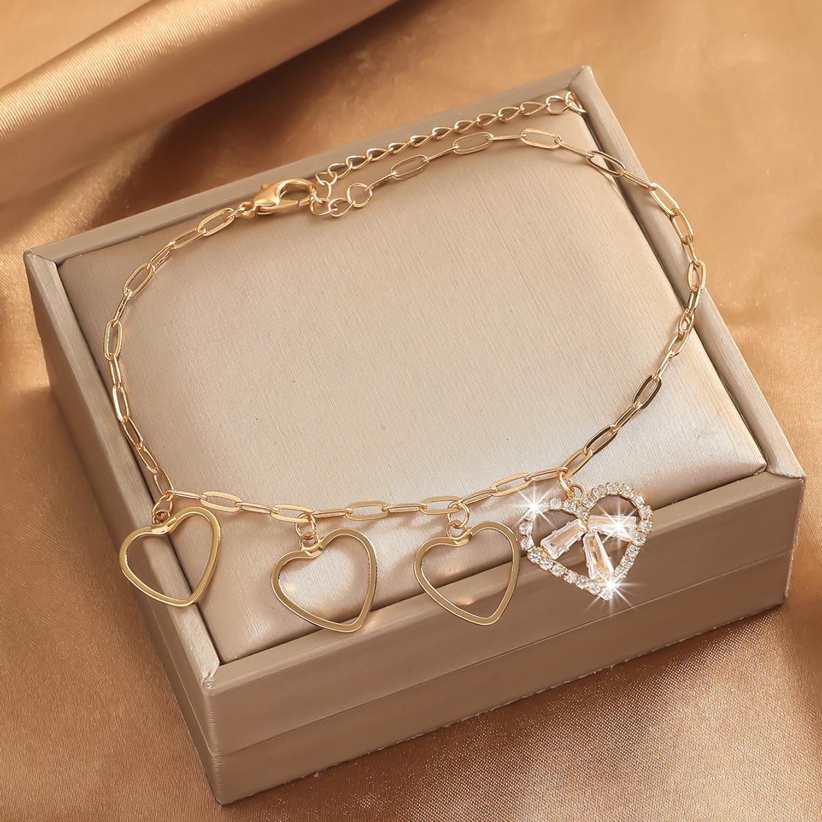 

Premium Light Luxury Copper Zircon Beach Model Leaf Foot Ornament Fringed Ethnic Style Simple Women S Model Small Leaf Anklet Women