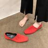 Fashion Flat Shoes Women 2025 New Pointed Toe Shallow Mouth Soft Sole Versatile Women's Single Shoes