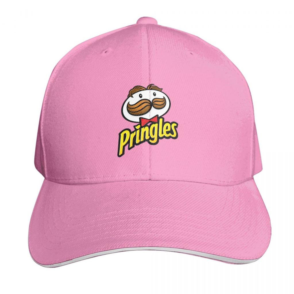 Potato Crisps Chips Pringles Print Cap Fashion Casual Baseball Caps Adjustable Hat Hip Hop Summer Unisex Baseball Hats