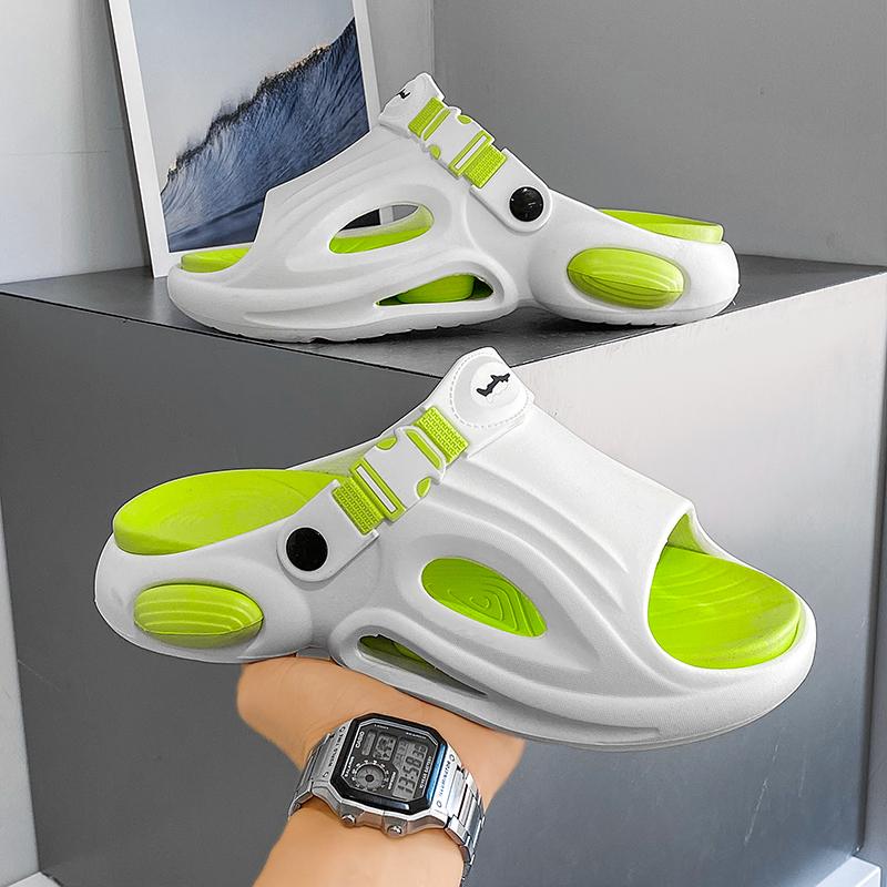 Fashion Men's Summer Slippers Breathable EVA Slides with Arch Support Lightweight House Shoes for Indoor Outdoor Use Best Seller 2025