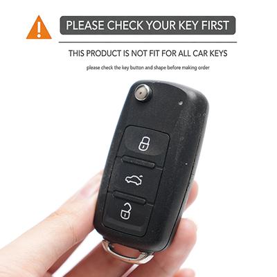 For VW Golf 4 5 6 7 Bora Jetta POLO MK4 MK6 Bora Passat B5 B6 Superb Tiguan Beetle Car Silicone Key Cover Case Accessories FOB