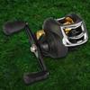 Baitcasting Reel 7.2/1 Gear Ratio Baitcasting Fishing Reel Right Left Hand High Speed Fishing Reel for Fresh Saltwater