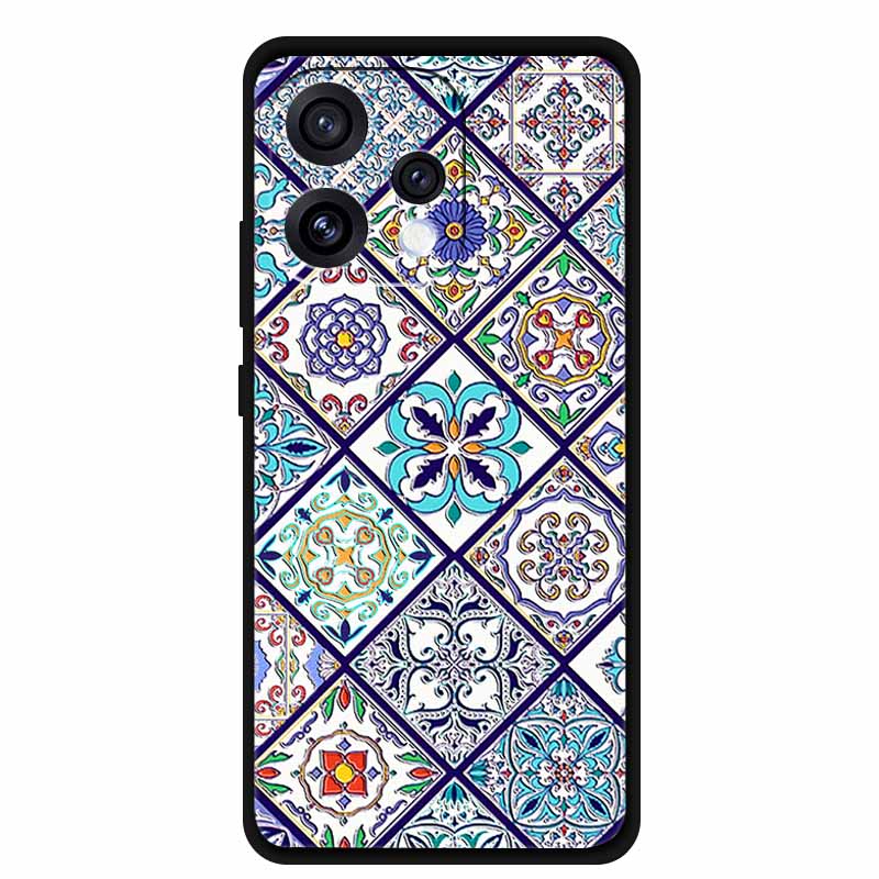 3D Emboss Case For Oppo Reno15 5G Phone Case Reno 15 Coque Flowers Silicone Soft Back Cover For Oppo Reno 15C 5G 2025 Case Funda