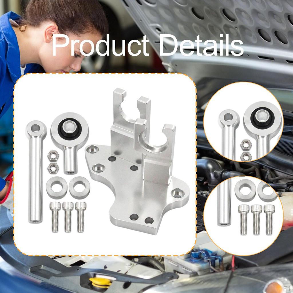 Transmission Shifter Cable Bracket Replaces Part, Lever Mount for Swap Eg EK Car