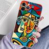 Picasso Abstract Art Transparent TPU Phone Case For IPhone 17 11 12 13 14 15 16 Pro Max 16 Plus Cover
