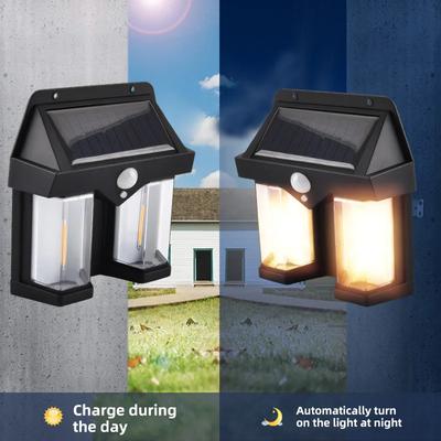 Neue Outdoor Solar LED Wand Lampe Menschlichen Körper Induktion Straße Licht Garten Hof Wasserdicht Dekoration Beleuchtung Nacht Licht