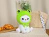 Shark Frog Strawberry Octopus Sitting Cat Plush Toy Stuffed Birthday Kid Gift