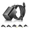 GaN Charger Pack - NGS - BUD 65W-L - 65W PD - 1.5 M USB-C Cable - 5 Lenovo Tips
