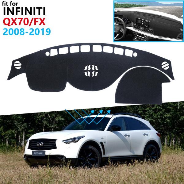 

Защитная накладка на приборную панель для QX70 FX35 FX37 FX45 FX50 2008 ~ 2019 S51, автомобильные аксессуары, ковер для приборной панели, солнцезащитный козырек