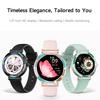 New Fashion Women Smart Watch 360*360 HD Screen Sports Bracelet Custom Dial Heart Rate Voice Call Smartwatch for Android IOS