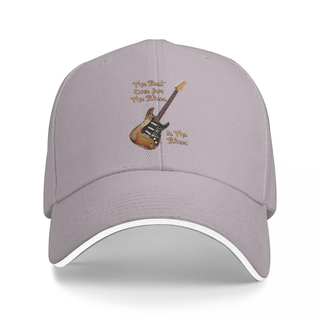 SRV Stevie Ray Vaughan La Migliore Cura è Blues Cappellino da Baseball cappelli invernali per uomo Cappello Uomo Abbigliamento da Golf di Lusso Uomo Donna