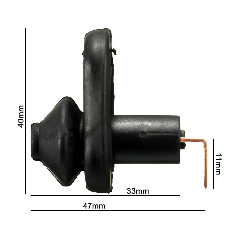 Universal Black Car Interior Door Light Lamp Switch Vehicle Button Door Light Switch Part