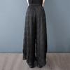 Xitao Damenhose mit weitem Bein und elastischer Taille GYX1636