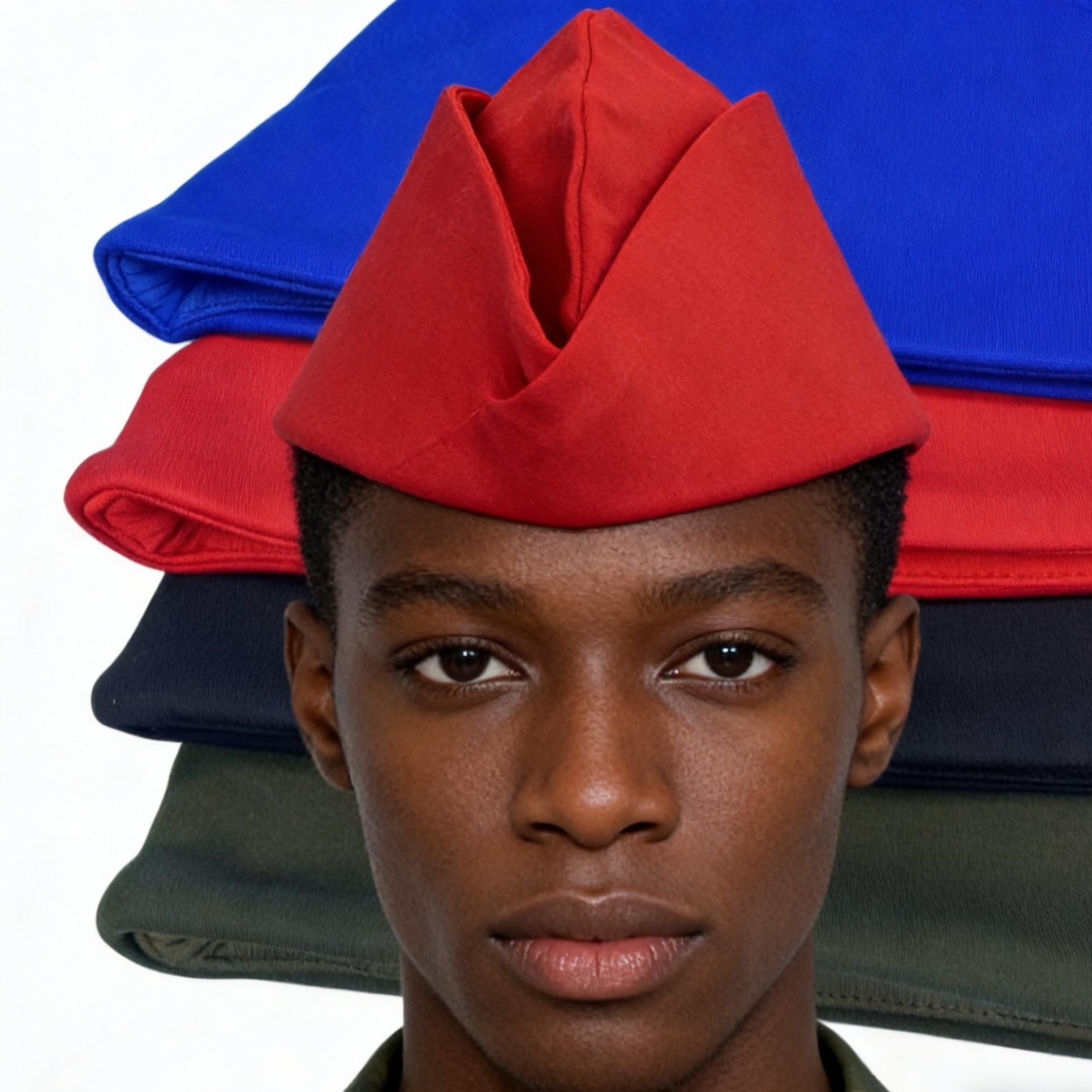 Four Colors Hat 100%Polyester Blue Red Army Green Camouflage Cap ONESIZE красный