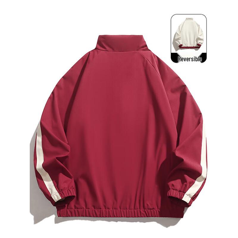 NASA MARVEL Men's Reversible Casual Stand-Collar Jacket