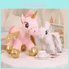 Entzückendes geflügeltes Einhorn Plüschtier Weiches Kuscheltier für Kinder Geburtstagsgeschenk
