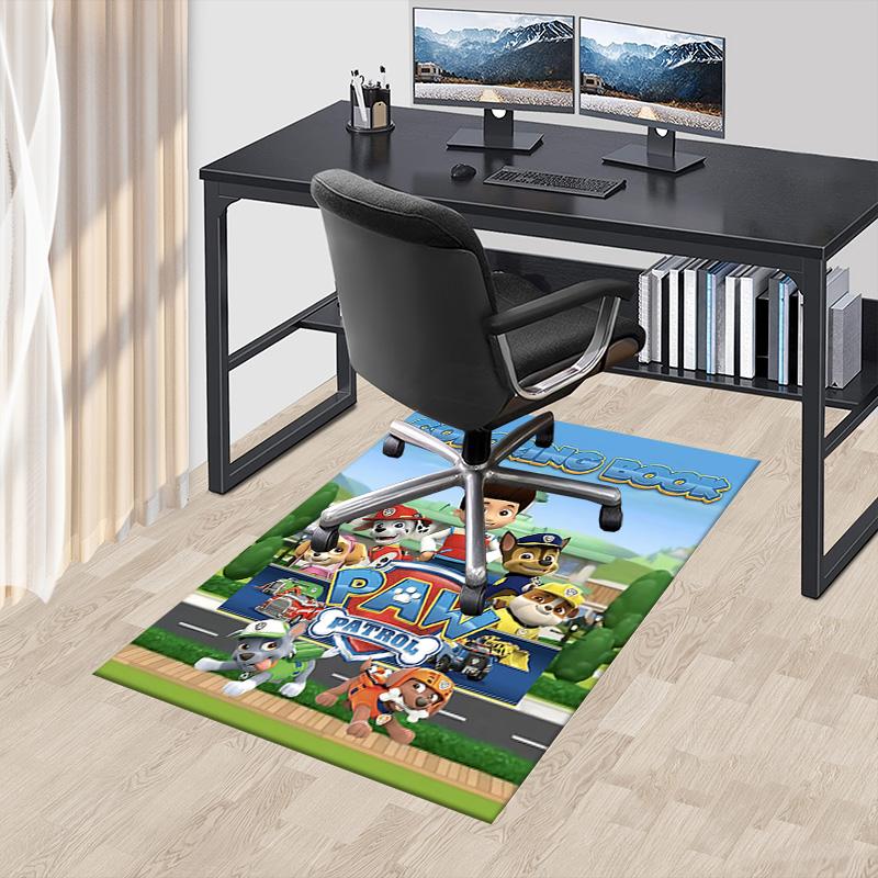 1pc Paw Patrol Adventure Carpet for Playroom Bedroom Living Room Sofa Home Decor,kids Game Area Rug Non-slip Floor Mat Y728111