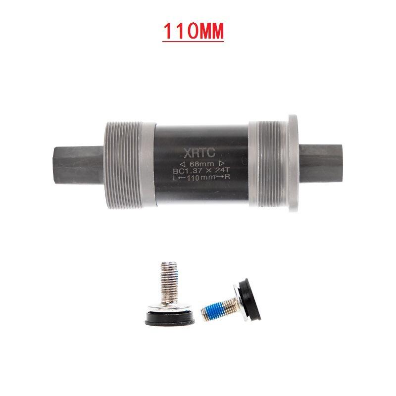 Bike Bottom Bracket, 68mm Square-Taper Bottom Bracket bicycle accessories , 110/118/120/122/127MM 110MM