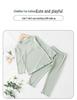 Girls' Polka Dot Summer Pajama Set - Light, Stylish Two-Piece for Home or Air-Conditioned Wear