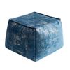 Japanisches Futon Kissenbezug Quadratisch Marokkanisches Leder Kissen Pouf Nordische Heimdekoration Hocker Sofa Fußhockerbezug Ohne Füllung