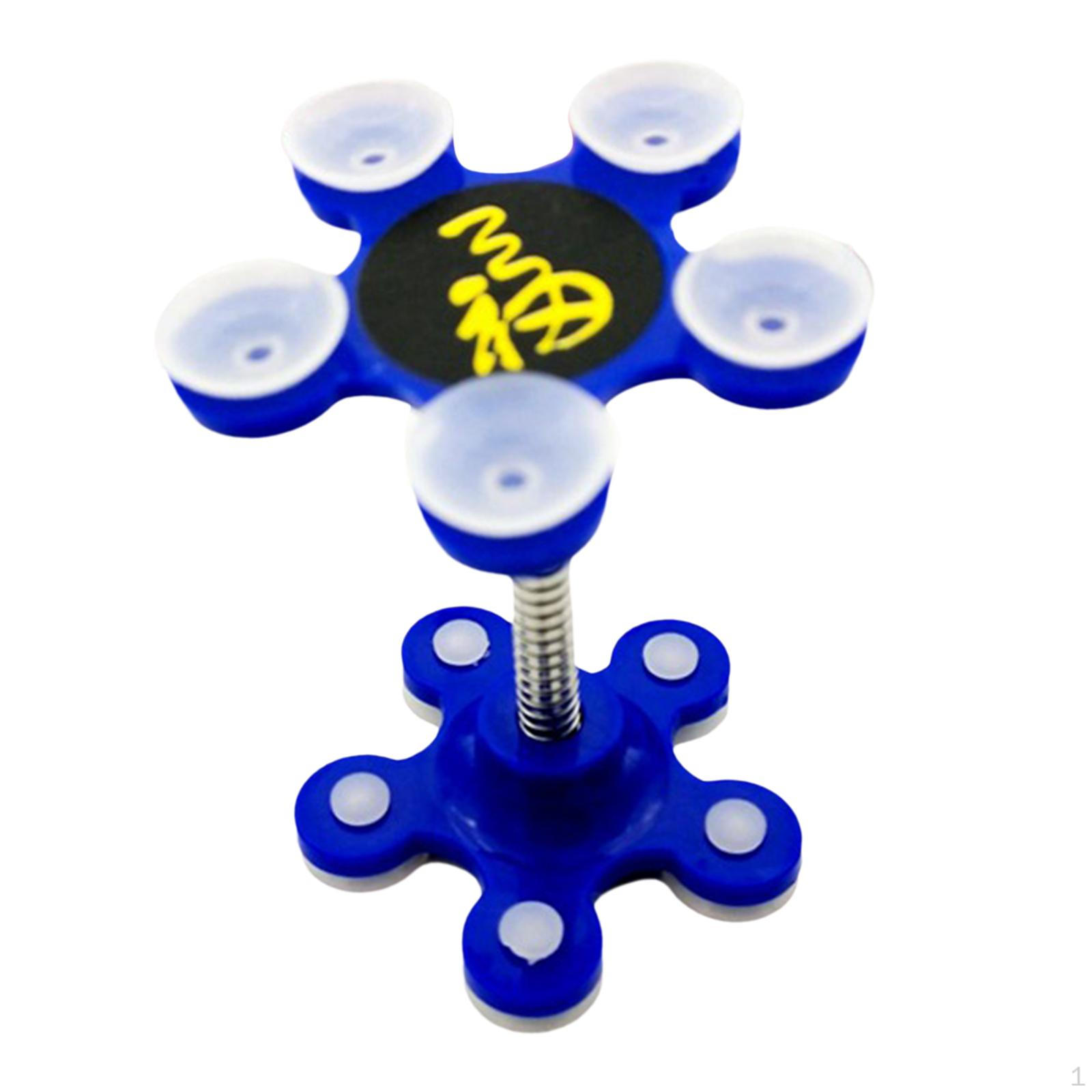 

Настольный держатель для телефона с присоской, портативный, вращающийся, компактный держатель для смартфона синий