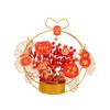 Flower Basket Ornament Artificial Potted for Cabinet Shelf Restaurant