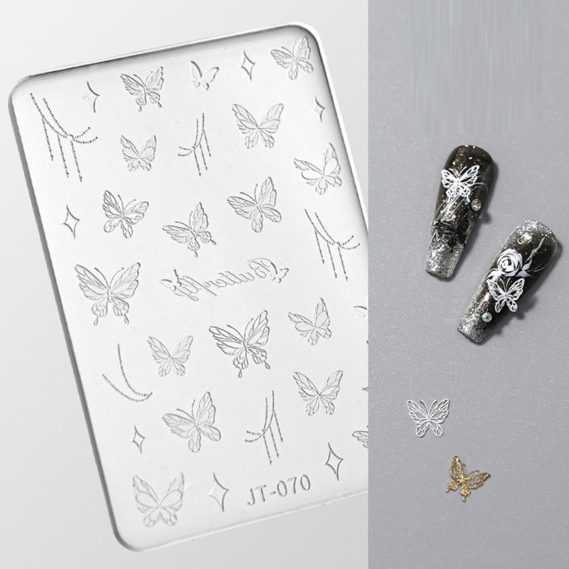 Crystal Silicone Nail Mold Nail Decors Molds Silicone Stamps Nail Decors Mould Nail Decors Stamping Tools for Nail Decor