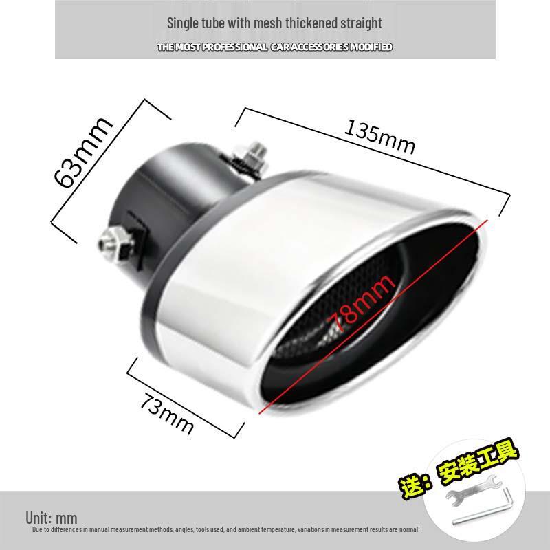 2013-2021 Mitsubishi Outlander Dual-Exhaust System: Dual-Pipe, Single-Outlet for Exhaust Modification