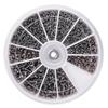 600pcs 12 Kind of Small Screws Nuts Electronics Assortment Kit M1 M1.2 M1.4 M1.6