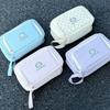 Cloth Korean Pencil Case with Lanyard Toiletry Bag Desktop Storage Bag Pencil Pouch  School Student