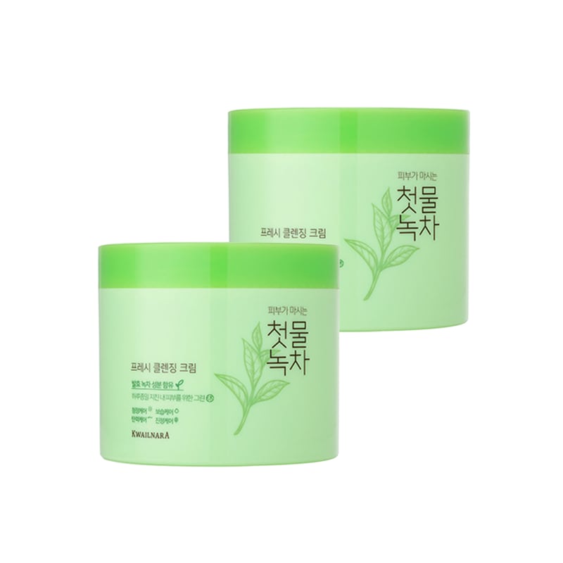 First Green Tea Fresh Cleansing Cream 300g x 2