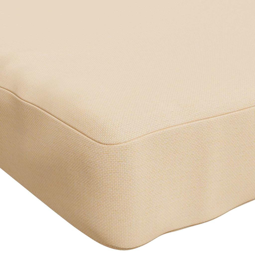 1 piece VUGHT Bench Cushion 100percent Polyester Cream