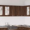VidaXL Wall-mounted Cabinet "Lyon" Brown Oak 60 X 31 X 60 Cm Engineered Wood 815113