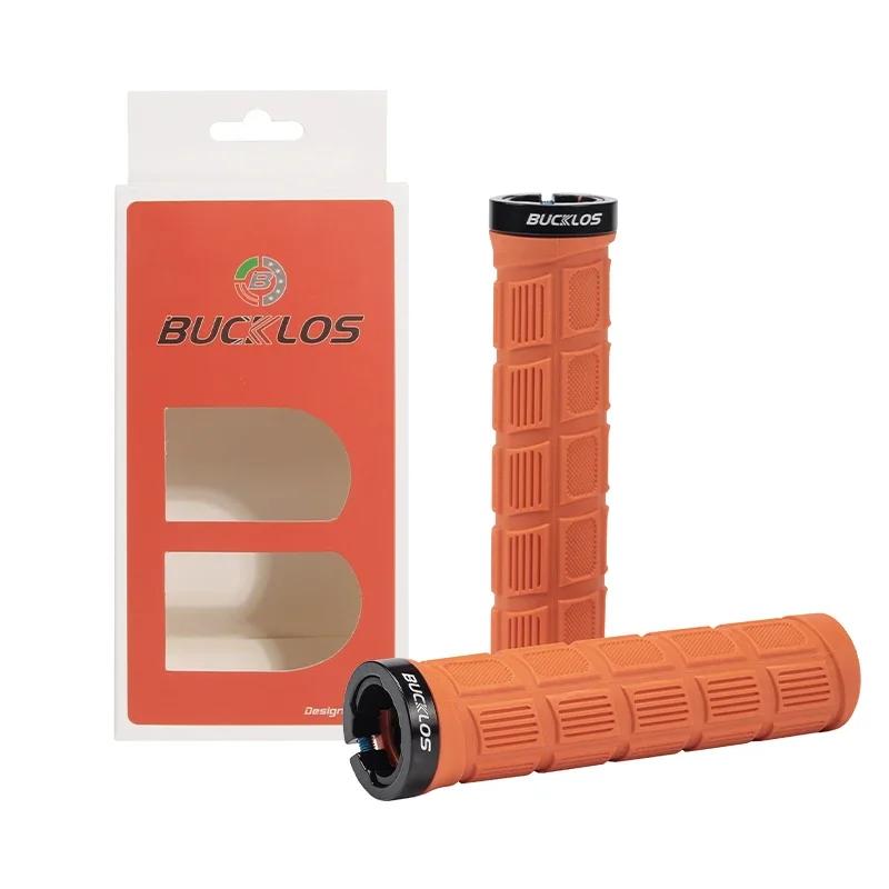 BUCKLOS MTB Grips Anti Slip Grip for Mountain Bike Handlebar Bicycle Cuffs Lockable MTB Handle Gloves Cycling Accessories